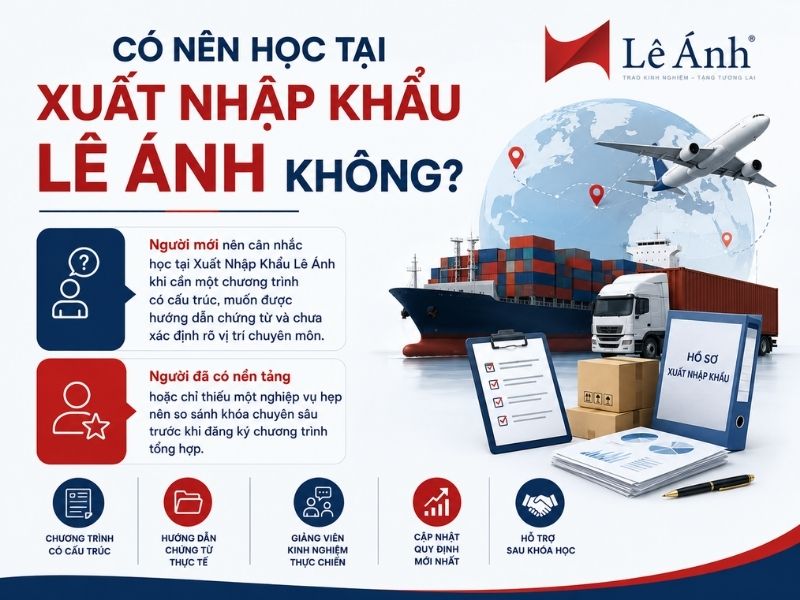 Có Nên Học Tại Xuất Nhập Khẩu Lê Ánh Không?